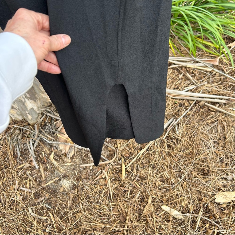 Ganni balloon sleeve crepe midi dress. - Picture 5 of 16